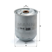 Фильтр масляный MANN-FILTER ZR 902 X